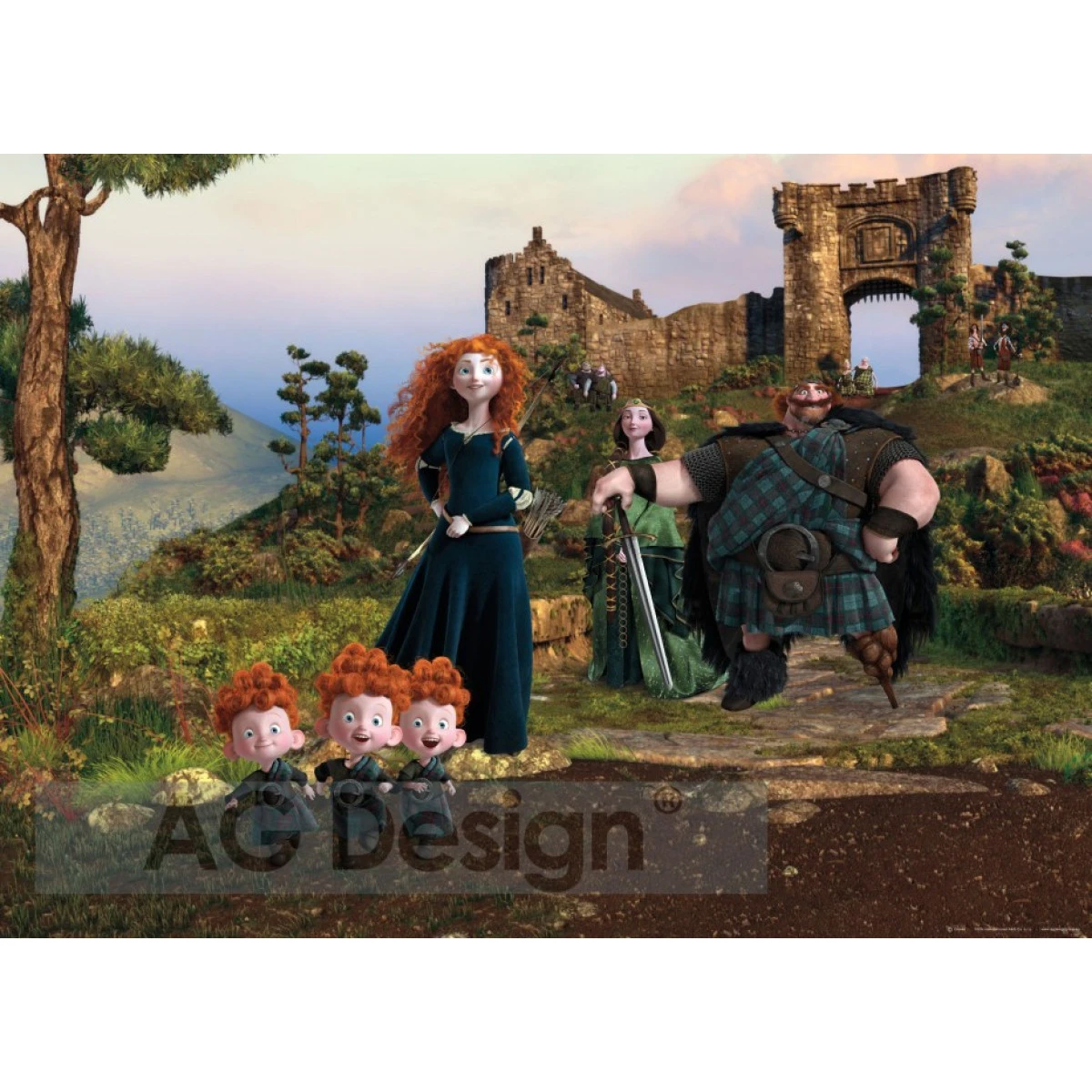 Fototapeta 1-dílná Disney Rebelka 160x115 cm