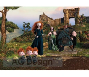 Fototapeta 1-dílná Disney Rebelka 160x115 cm