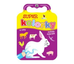 JIRI MODELS Omalovánky kolorky ZVÍŘATA pro nejmenší děti