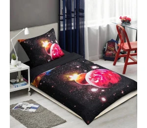 3D povlečení z mikrovlákna 140x200, 70x90 - Vesmír