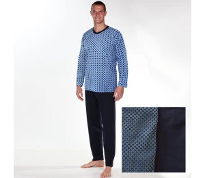 Pánské dlouhé pyžamo Luboš vel. 54 / XXL