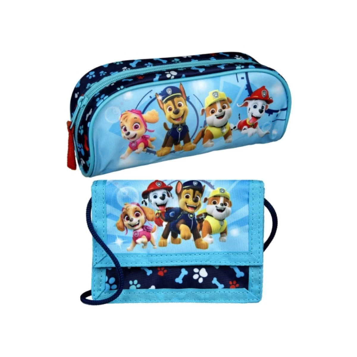Sada školní penál a peněženka Tlapková patrola (Paw Patrol)