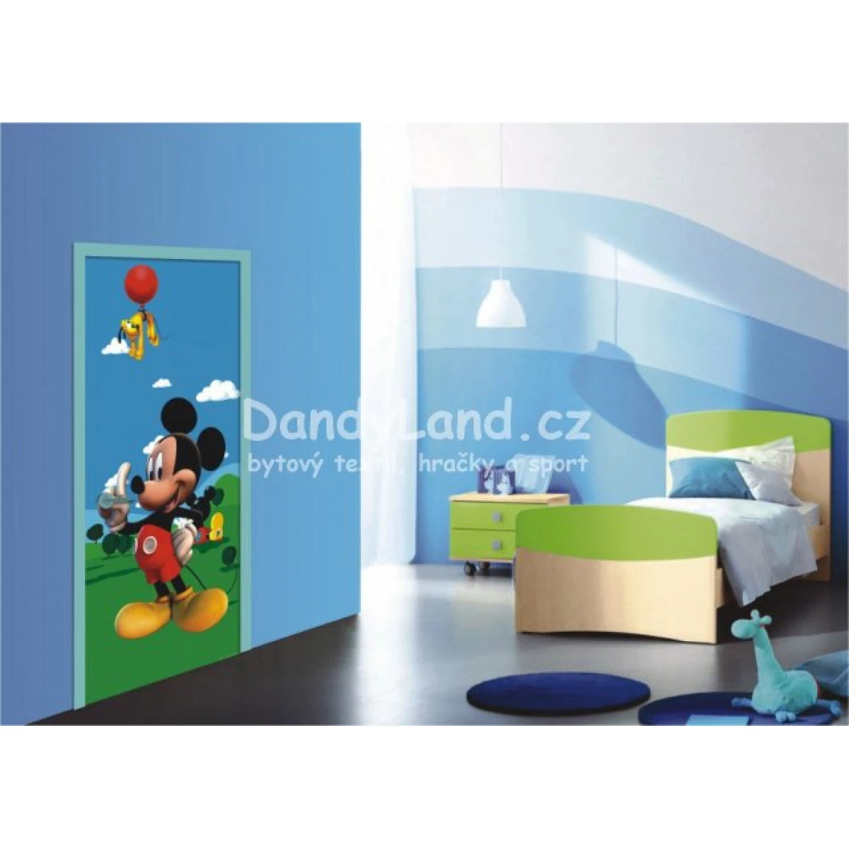 Fototapeta 1-dílná Disney Mickey Mouse 90x202 cm
