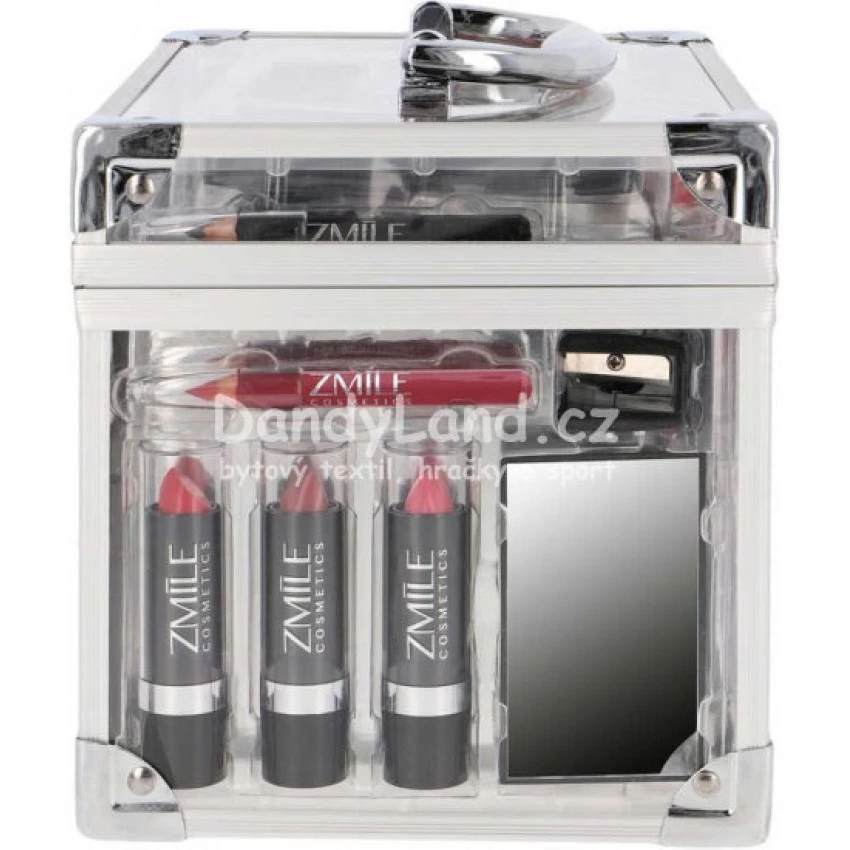 ZMILE COSMETICS Kosmetický kufřík Acrylic Transparent