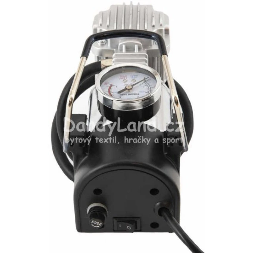 Vzduchový kompresor 150 PSI set s koncovkami a adaptérem v krabi