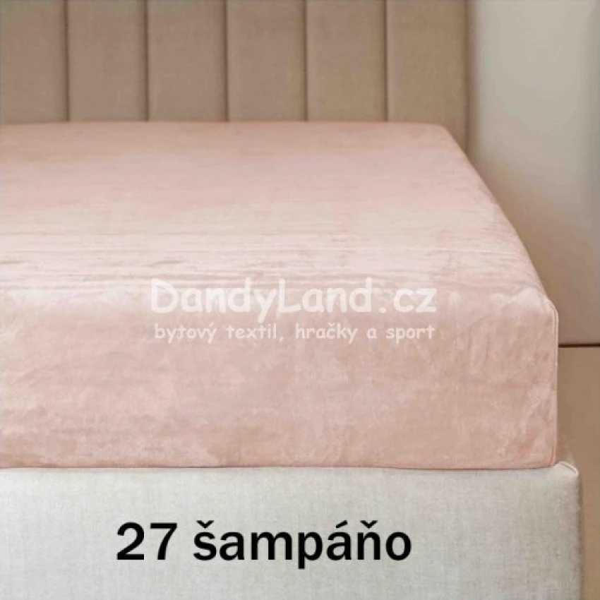 Mikroflanelové prostěradlo 100x200cm 260g/m2