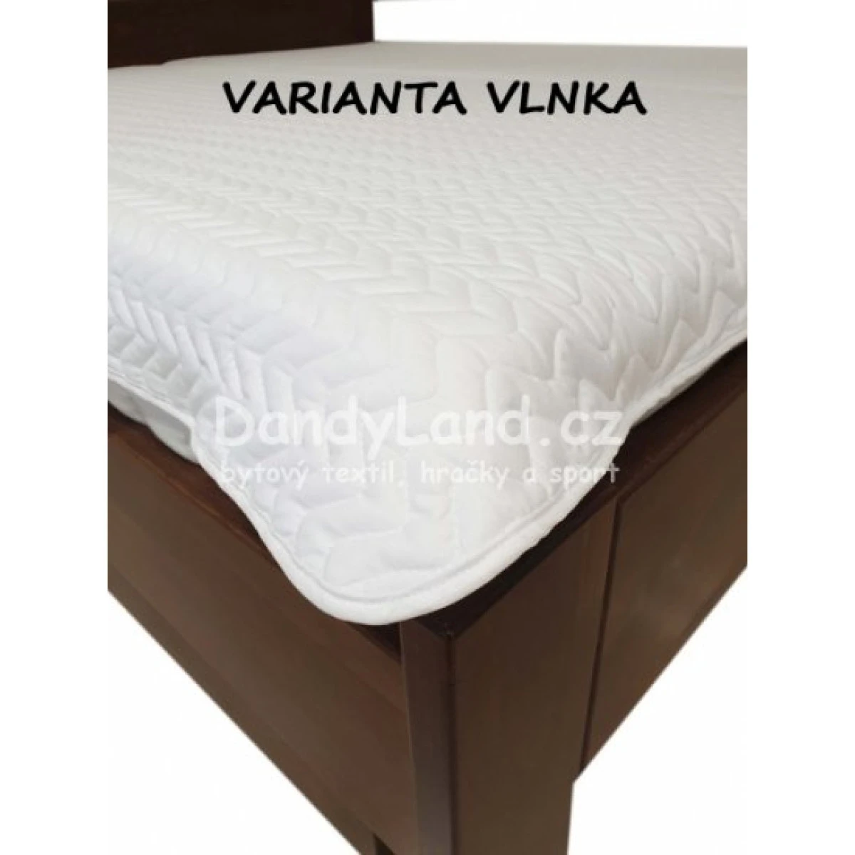 Nepropustný prošívaný chránič matrace DELUXE - 100x200cm