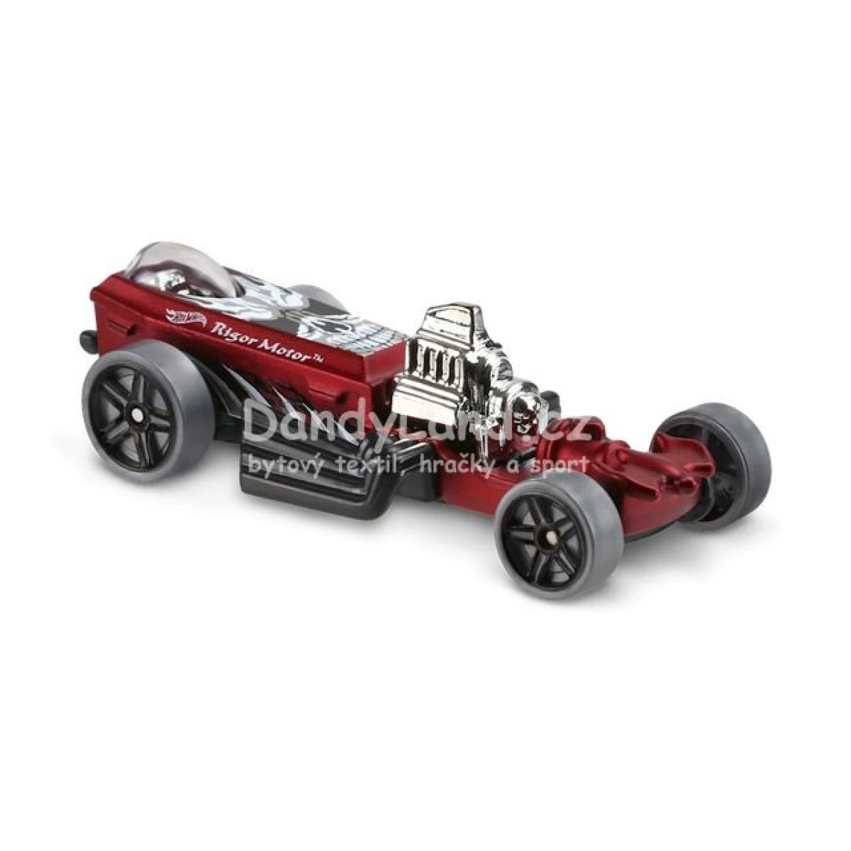 Hot Wheels angličák Rigor Motor vínový, Fright Cars 1/5