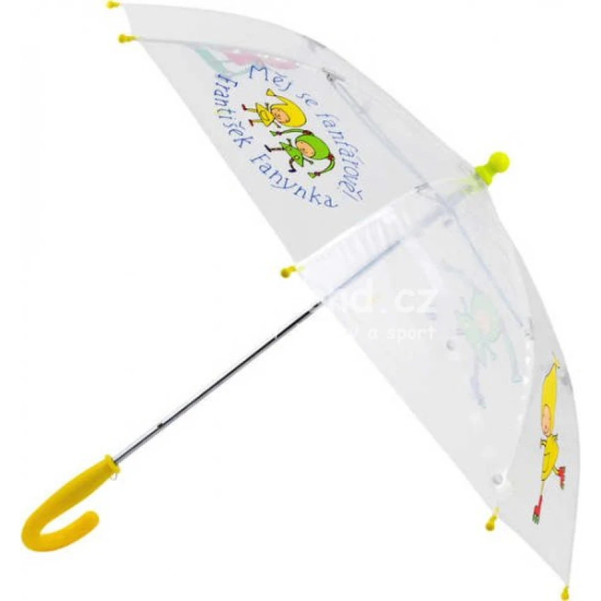 Deštník dětský Průhledný s obrázky 66 cm Kouzelná školka