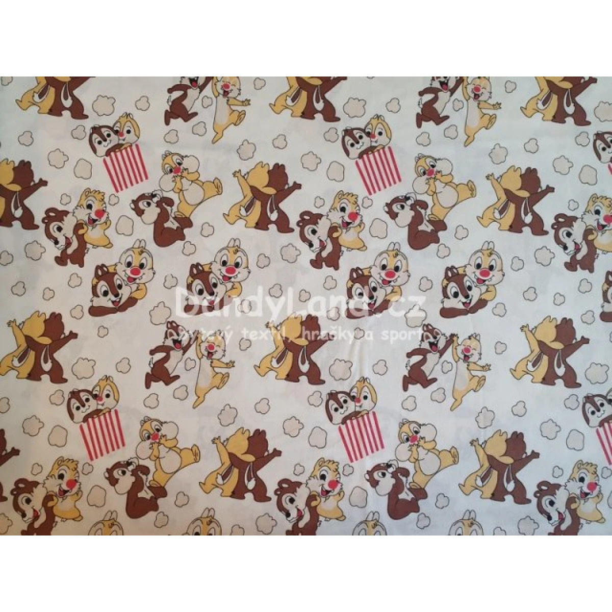 Dětský polštářek Rychlá rota Chip a Dale 40x40cm