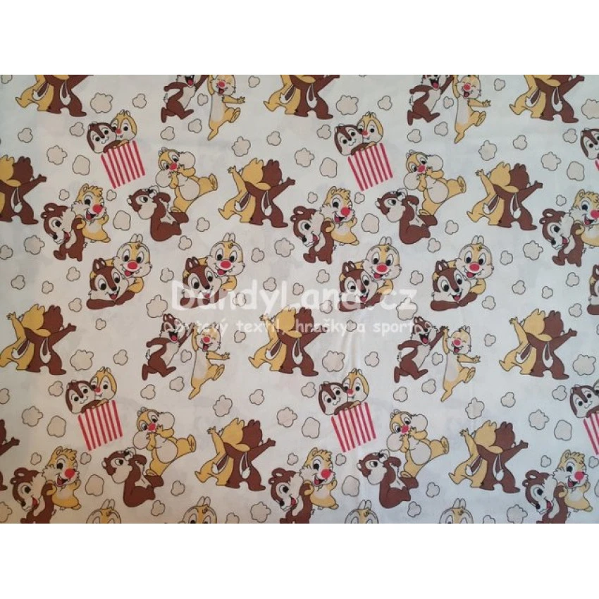 Dětský polštářek Rychlá rota Chip a Dale 40x40cm