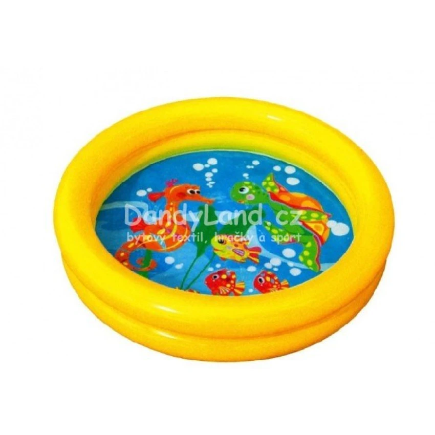 INTEX Baby bazének nafukovací 61x15cm brouzdaliště se zvířátkem