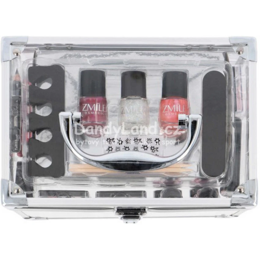 ZMILE COSMETICS Kosmetický kufřík Acrylic Transparent