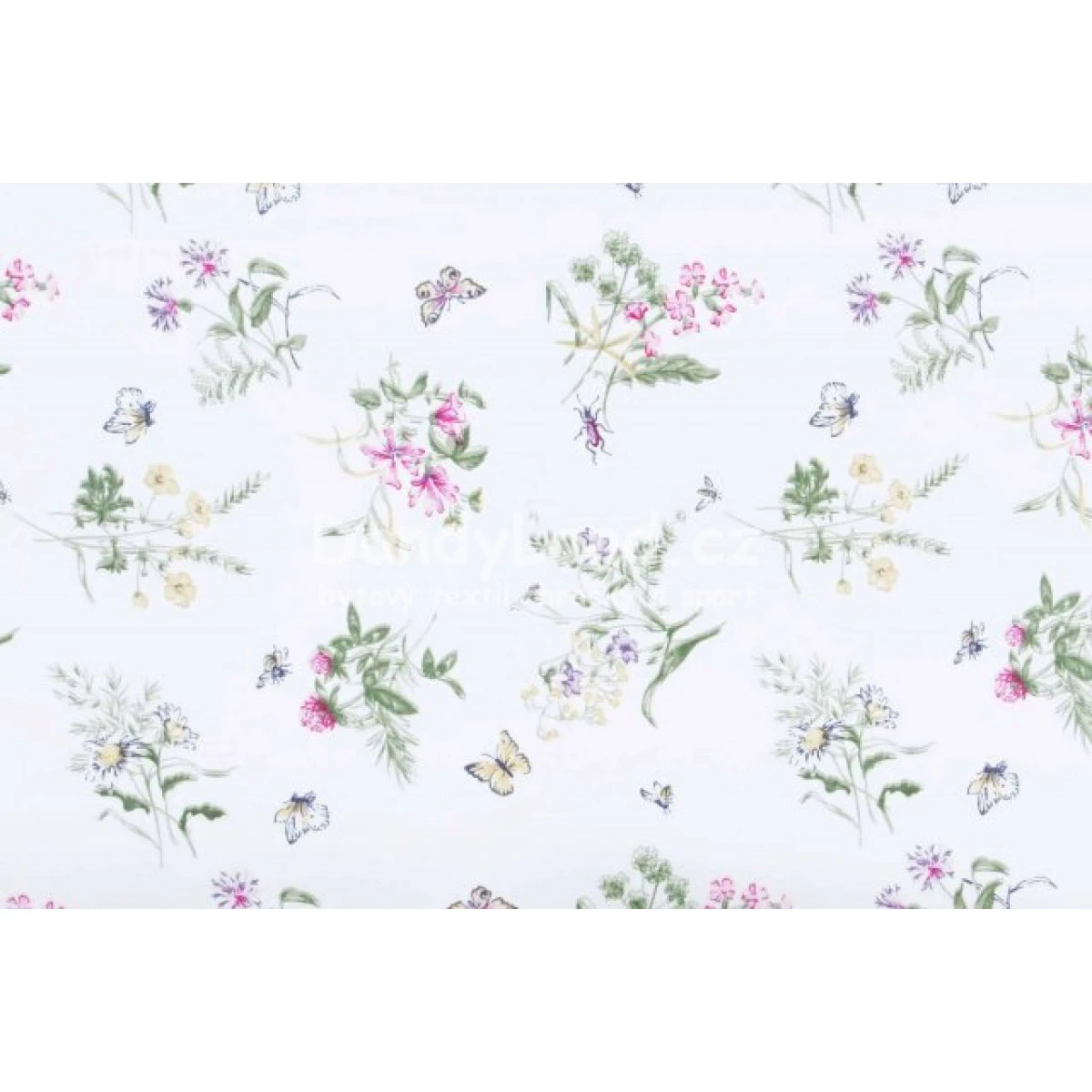 Povlak na dlouhý polštář 50x150cm - Kouzlo bylinek