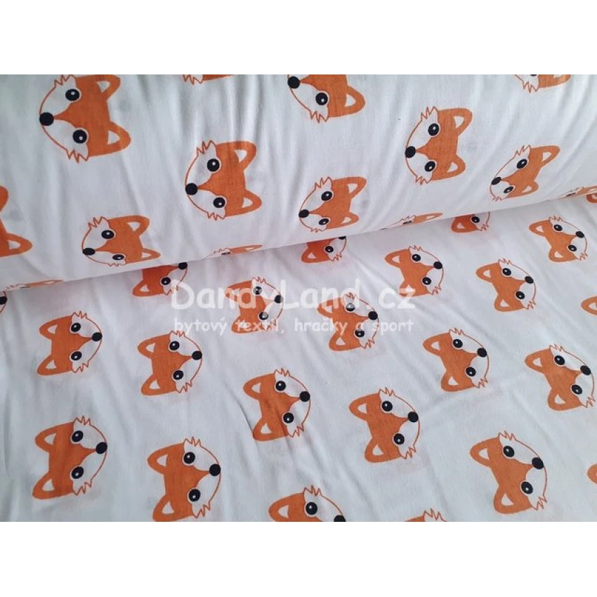 Bavlněné povlečení Lišky