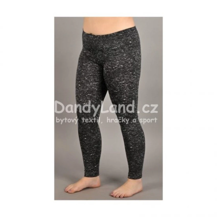 Dámské elastické kalhoty Marie tmavě šedá 2XL