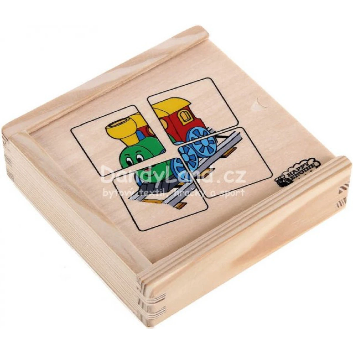 WOODY DŘEVO Minipuzzle 