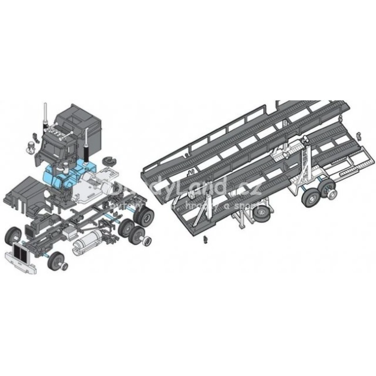 SEVA Monti System 39 Auto WS AUTORODEO TRAILER MS39 0107-39