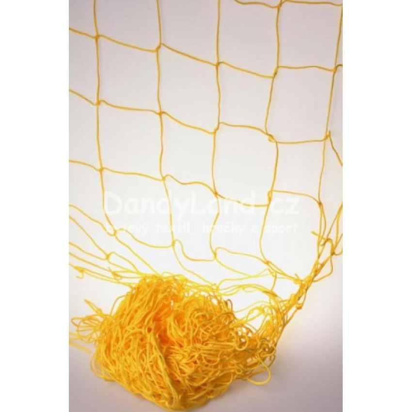 Žlutá dekorační síť 5x1m oko 10x10cm