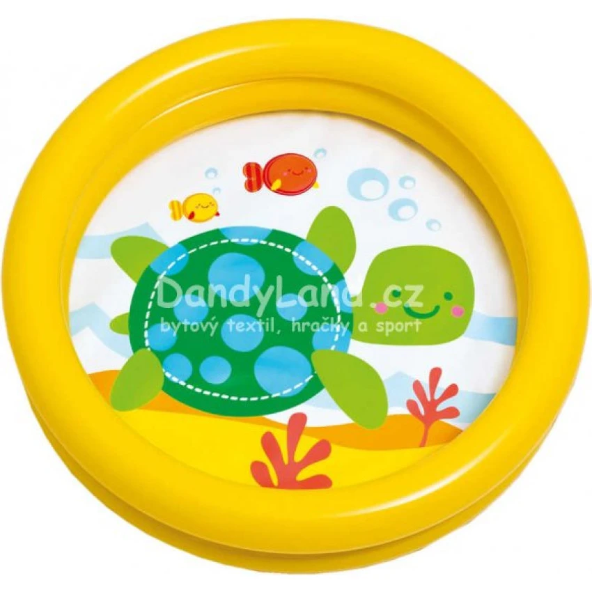 INTEX Baby bazének nafukovací 61x15cm brouzdaliště se zvířátkem