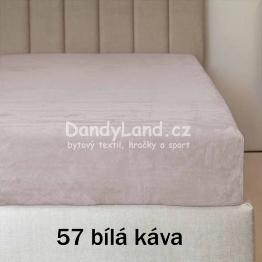 Mikroflanelové prostěradlo 100x200cm 260g/m2