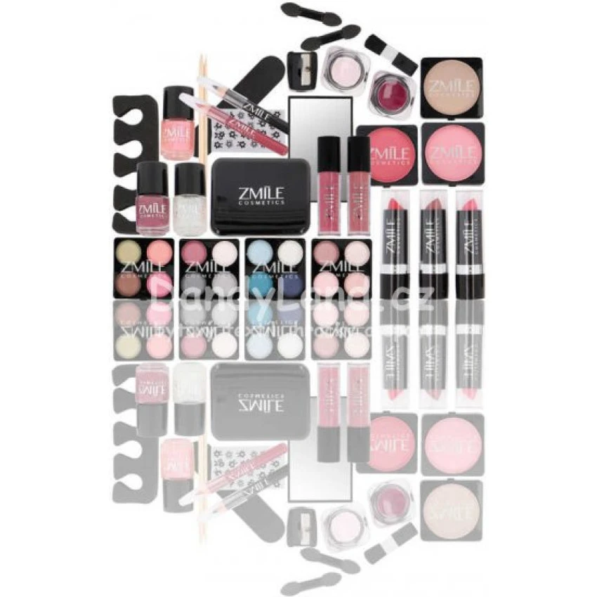 ZMILE COSMETICS Kosmetický kufřík Acrylic Transparent