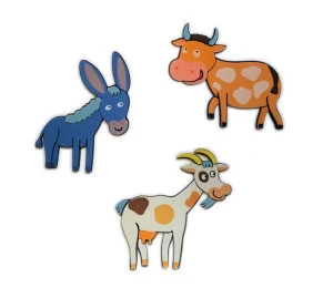 3 Pěnové figurky DOMÁCÍ ZVÍŘÁTKA