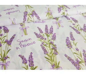 Bavlněná látka metráž - Levandule Provence styl