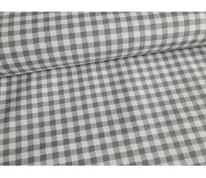Bavlněná látka metráž š.160cm - Šedý kanafas