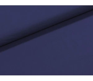 Bavlněná látka metráž šíře 240 cm - modrá (indigo)